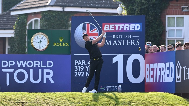 Golf british masters online 2021